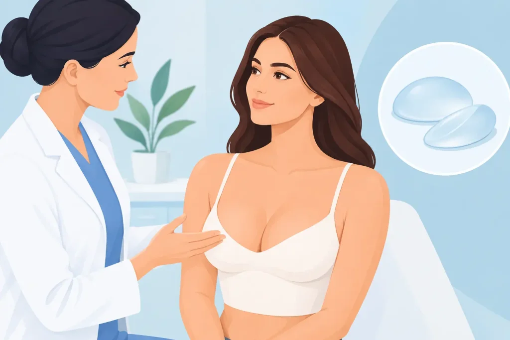 Aumento de senos con implantes seguro
