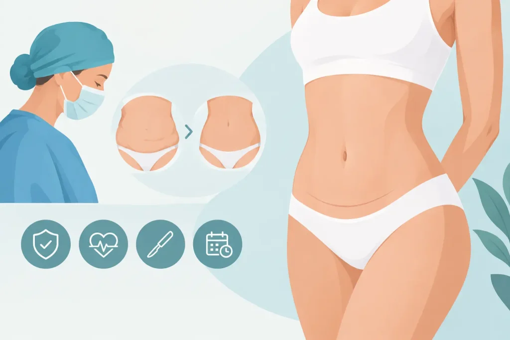 Cuándo realizar una abdominoplastia con seguridad